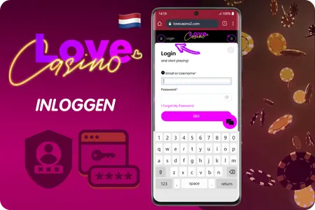 Veilige toegang tot je account via Love Casino spelletjes