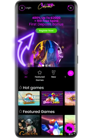 Start de registratie via een beveiligde verbinding Love Casino casino.